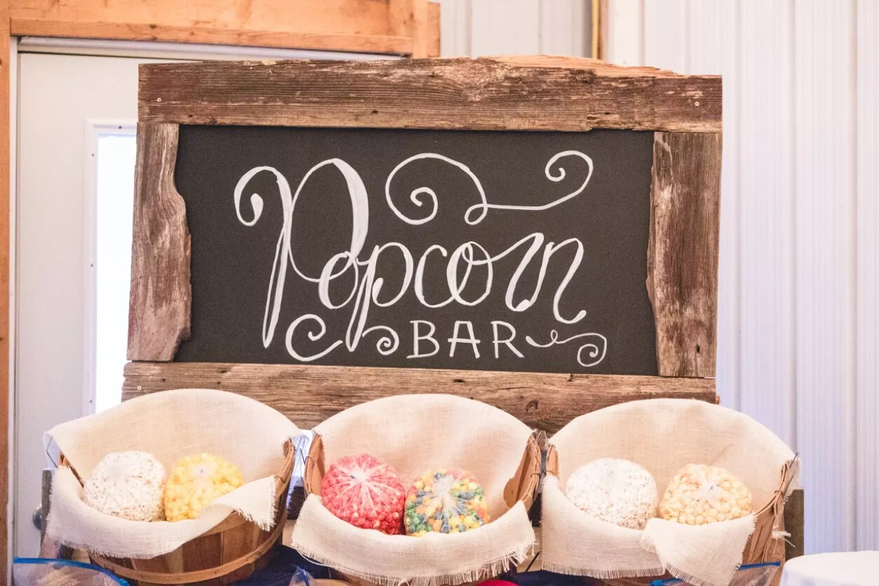 Rustic Themed Trail Mix Bar, Easy Entertaining